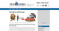 Desktop Screenshot of knoxvillestoragesolution.com